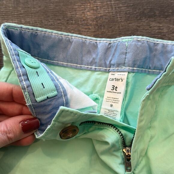 Carter’s BUNDLE (2) 3T Boy Chino Shorts - Picture 8 of 10
